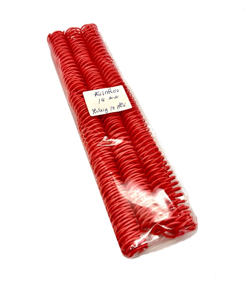 สันเกลียวพลาสติก PVC coilbinding ขนาด 18 มม. (10อัน/แพ็ค) - Image 10