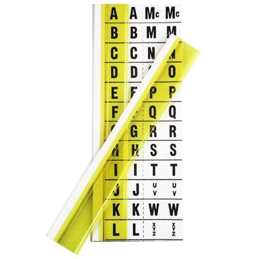 BENNON ป้ายอินเด็กซ์พลาสติกใส ไม่ใช้น้ำ เบนน่อน แถบพลาสติกยาว 6 นิ้ว - Image 2