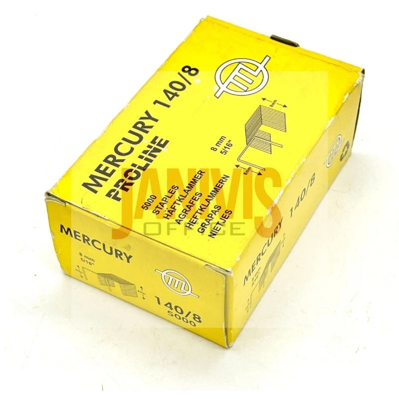MERCURY ลวดยิงเมอร์คิวรี่ เบอร์140/8 (5,000ตัว/กล่อง) - Image 2